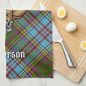 Serviette de cuisine Clan Anderson Crest (Quart Plié)