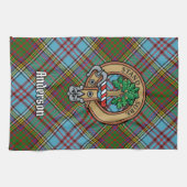 Serviette de cuisine Clan Anderson Crest (Horizontal)