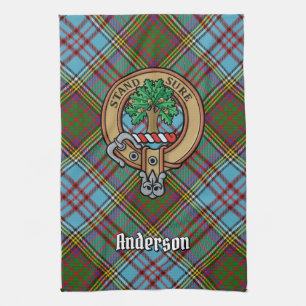Serviette de cuisine Clan Anderson Crest