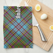 Serviette de cuisine Clan Anderson Tartan (Quart Plié)