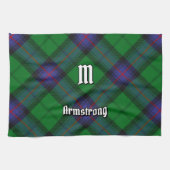 Serviette de cuisine Clan Armstrong Tartan (Horizontal)