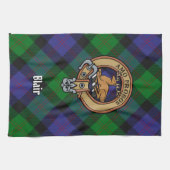 Serviette de cuisine Clan Blair Crest (Horizontal)