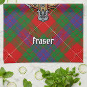 Serviette de cuisine Clan Fraser Crest (Plié)