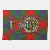 Serviette de cuisine Clan Fraser Crest (Horizontal)