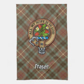 Serviette de cuisine Clan Fraser Crest (Vertical)
