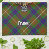 Serviette de cuisine Clan Fraser Crest (Plié)