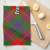 Serviette de cuisine Clan Fraser Tartan (Quart Plié)