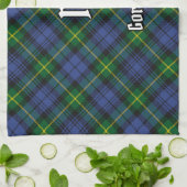 Serviette de cuisine Clan Gordon Tartan (Plié)
