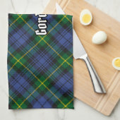 Serviette de cuisine Clan Gordon Tartan (Quart Plié)