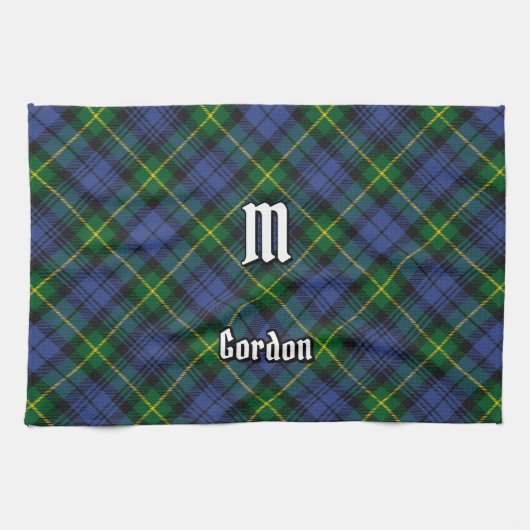 Serviette de cuisine Clan Gordon Tartan (Horizontal)