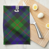 Serviette de cuisine Clan Gunn Tartan (Quart Plié)