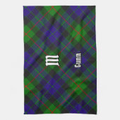 Serviette de cuisine Clan Gunn Tartan (Vertical)