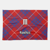 Serviette de cuisine Clan Hamilton Red Tartan (Horizontal)