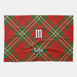 Serviette de cuisine Clan Scott Red Tartan