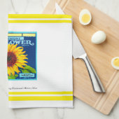 Serviette de cuisine - Claremont CA 2 Étiquettes F (Quart Plié)