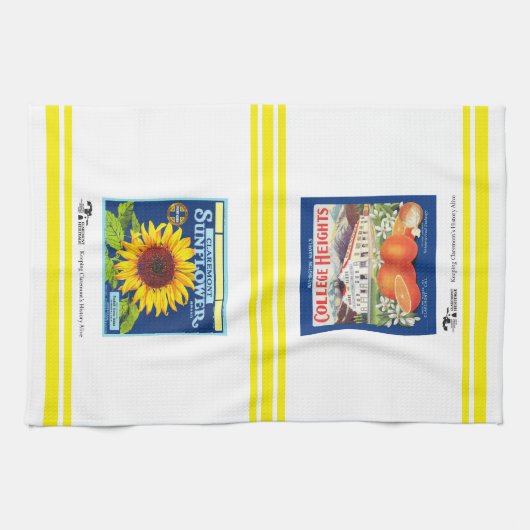 Serviette de cuisine - Claremont CA 2 Étiquettes F (Horizontal)