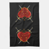 Serviette de cuisine Coeur & Daggers (Vertical)