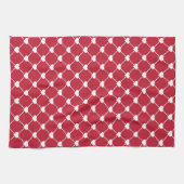 Serviette de cuisine / Coeurs (Horizontal)