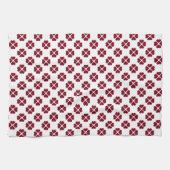 Serviette de cuisine / Coeurs (Horizontal)