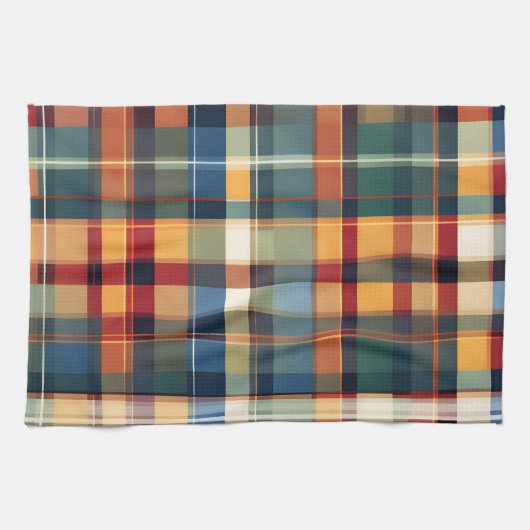 Serviette de cuisine Colorée Automne Thanksgiving (Horizontal)