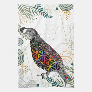 Serviette de cuisine Colorée Mountain Quail
