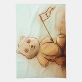 Serviette de cuisine colorée - Teddy (Vertical)