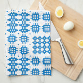 Serviette de cuisine : Conception de tapisserie de (Quart Plié)