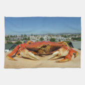 Serviette de cuisine Cool Crab ! (Horizontal)