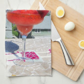 Serviette de cuisine cool Margarita ! (Quart Plié)