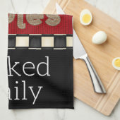 Serviette de cuisine "Country Apple" (Quart Plié)