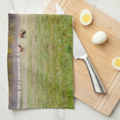 Serviette de cuisine Couple Elk (Quart Plié)