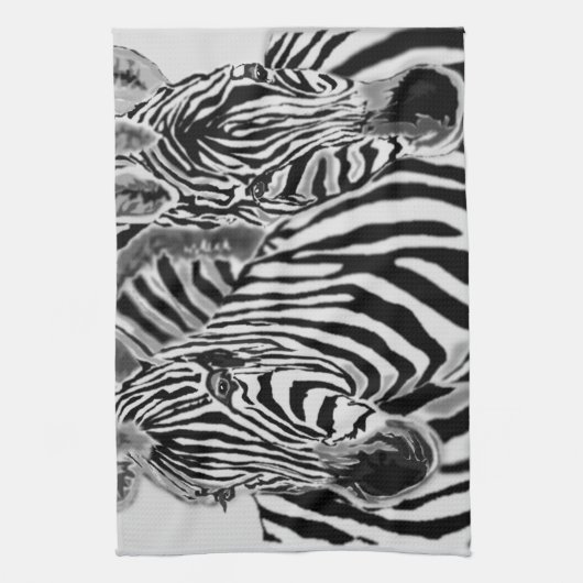 Serviette de cuisine Couple Zebra (Vertical)