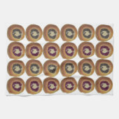 Serviette de cuisine couverte Kolache. (Horizontal)