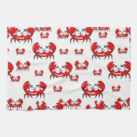 serviette de cuisine crabe (Horizontal)