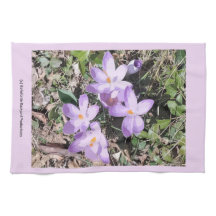 Serviette de cuisine Crocus