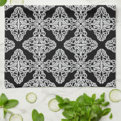 serviette de cuisine croisée celtique (Plié)