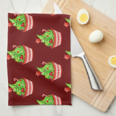 Serviette de cuisine Cupcake (Quart Plié)