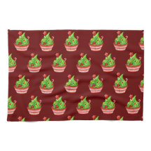 Serviette de cuisine Cupcake