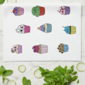 Serviette de cuisine Cupcake (Plié)