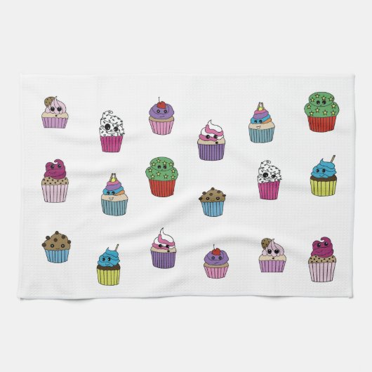 Serviette de cuisine Cupcake (Horizontal)