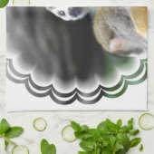 Serviette de cuisine - customisée (Plié)