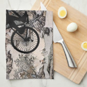 Serviette de cuisine cycliste (Quart Plié)