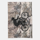 Serviette de cuisine cycliste (Vertical)