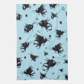 Serviette de cuisine d'abeille | Un cadeau parfait (Vertical)