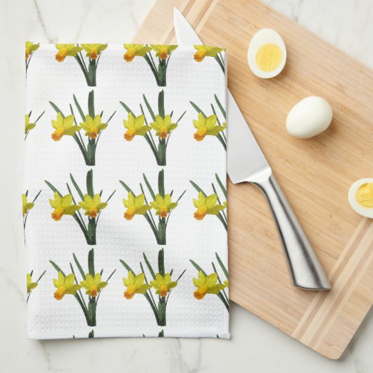 Serviette de cuisine - Daffodil (Quart Plié)