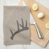 Serviette de cuisine d'andouillers de cerf de (Quart Plié)