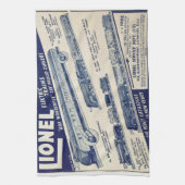 Serviette de cuisine d'annonce de train électrique (Vertical)