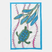 SERVIETTE DE CUISINE "DANS LE FLUX" (Vertical)