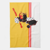 Serviette de cuisine d'Appetit d'os des anges de (Vertical)