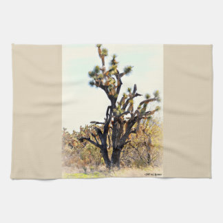 Serviette de cuisine d'arbre de Joshua